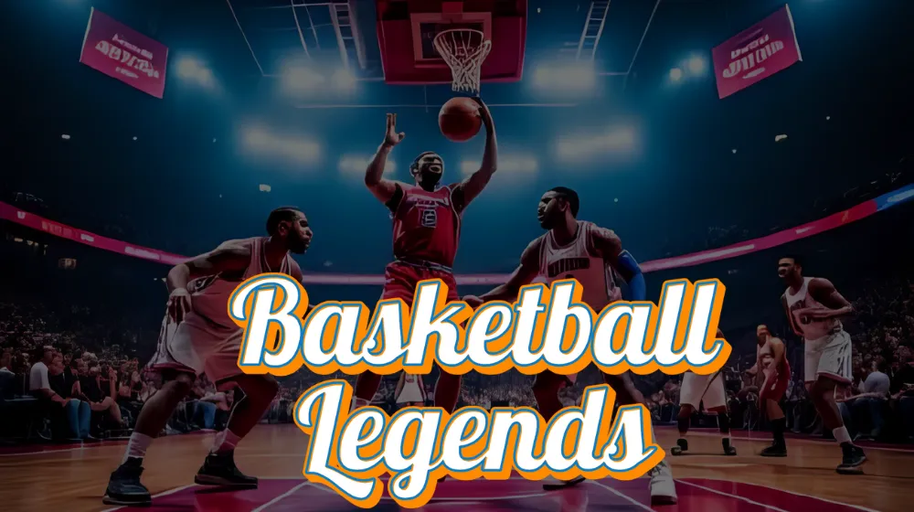 Basketball Legends online game featuring famous players | pokoo games